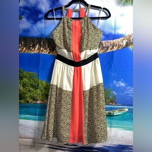 Anthropologie Francescas Bird Cage Label Dress Medium